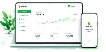 VatPay dashboard preview